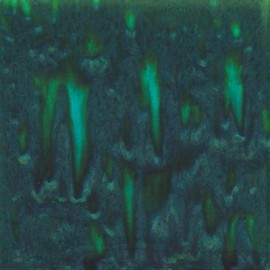 Peacock Green - 16 oz Mayco Jungle Gem Crystal Glaze Peacock Green - 16 oz Mayco Jungle Gem Crystal Glaze